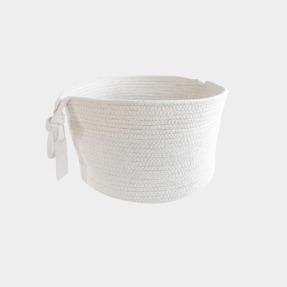 White cotton Basket